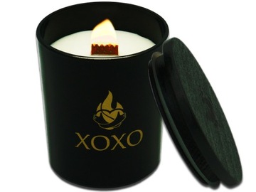 SOJOWA ŚWIECA ZAPACHOWA PEACH BLOSSOM XOXO CANDLE 50h PALENIA 260 ml