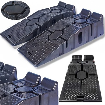 2 SZT NAJAZDY SAMOCHODOWE WARSZTATOWE RAMPY PLATFORMY NAJAZDOWE SZEROKIE 3T