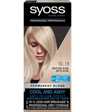 SYOSS FARBA DO WŁOSÓW ARKTYCZNY BLOND 10.13