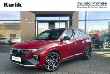 Hyundai Tucson IV SUV 1.6 T-GDI 48V 150KM 2021 Hyundai Tucson Gwarancja PlatinumN-Line 150 KM Automat Panorama
