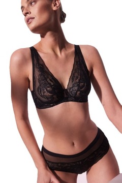 Alles Biustonosz Bralette Frozen Black 75B