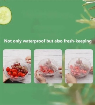 Шапочки для купания SINGLE FOLO, пищевая упаковка 100 шт. белые