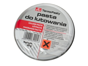 PASTA lutownicza 40g Termopasty