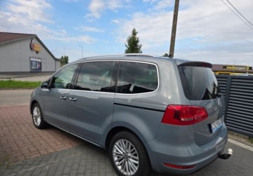 Volkswagen Sharan II Van 2.0 TDI-CR BMT 140KM 2015 Volkswagen Sharan Sprowadzony Zarejestrowany Pelny serwis VW 2.0 Diesel, zdjęcie 20