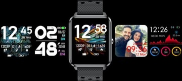 Смарт-браслет BEMI KIX-M, черный + наушники Tutti