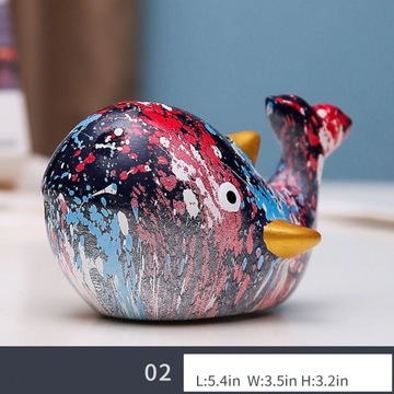 Художественное стекло для дома, копилка сладкий кит, подарок с