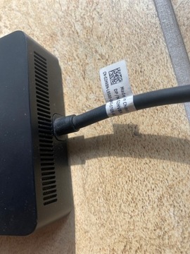 Док-станция Dell WD19TB USB-C/DP с блоком питания Dell мощностью 130 Вт и кабелем питания,