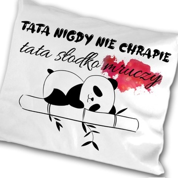 DEKORACYJNA PODUSZKA DZIEŃ TATY OJCA PREZENT HIT