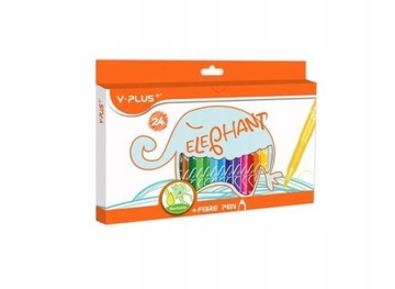 Flamastry Elephant Y-Plus 24 szt.