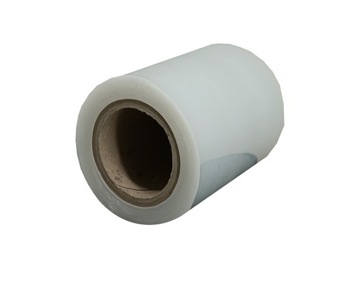 СТРЕЙЧ МИНИ РЭП ФОЛЬГА прозрачная 10см + РУЧКА-ДИСПЕНСЕР красно-серый