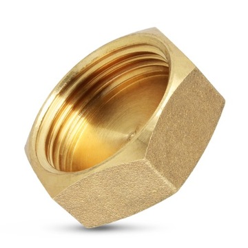 Латунная заглушка 1 GW ЗАГЛУШКА Винтовая крышка Заглушка водопроводной трубы Латунь GE