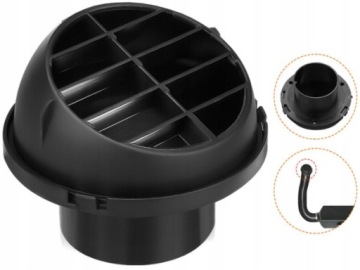 360° OBRACANY WYLOT POWIETRZA OGRZEWANIA KRATKA 60mm WEBASTO AIRTRONIC