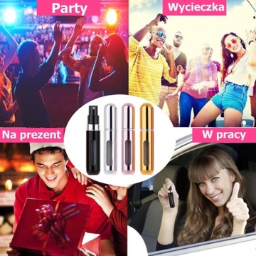 мини карманный парфюм ATOMIZER 5 мл черный