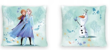 Poszewka na poduszkę velvet welurowa jaśka jasiek Frozen kraina lodu 40x40