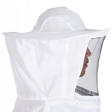 СВИТШОТ НА МОЛНИИ С ШАПКОЙ ДЛЯ ПЧЕЛОВОДА