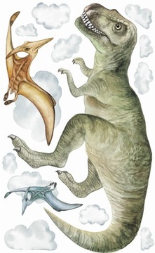 Naklejki dinozaury dla dzieci DINO Park Jurajski