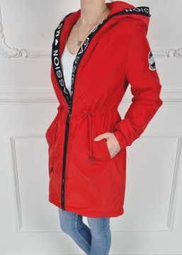 # ZNAKOMITA KURTKA - PARKA z KAPTUREM KOLORY Red #