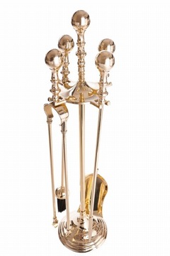 Итальянский латунный камин, глянец - artfuego