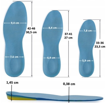 Вставки для обуви GELActive Comfort 42-46