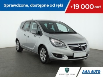 Opel Meriva II Mikrovan Facelifting 1.4 Turbo ECOTEC 120KM 2014 Opel Meriva 1.4 Turbo, Salon Polska, Skóra, Klima