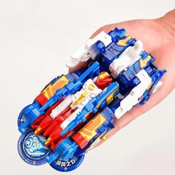 Screechers Wild Capture Wafer 360 Rotate Transformation Cars Burst Speed