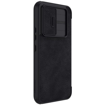 КОЖАНЫЙ ЧЕХОЛ NILLKIN QIN PRO ДЛЯ SAMSUNG GALAXY A54 5G ЧЕРНЫЙ
