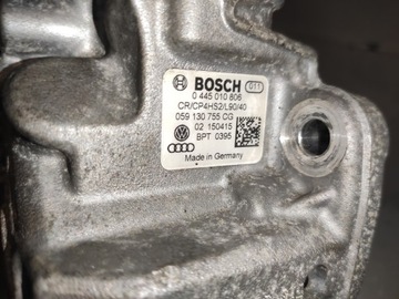 AUDI A7 4G8 3.0 TDI SADA VSTŘIKOVAČE LIŠTA ČERPADLO KOMPLET ORIG.