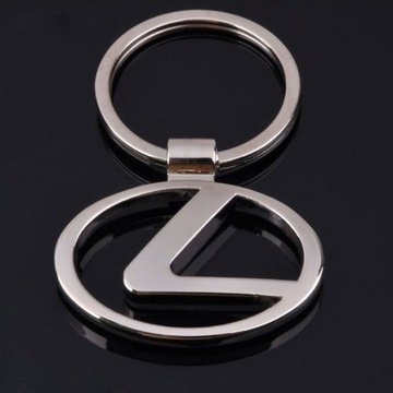 BRELOK BRELOCZEK DO KLUCZY AUTA SAMOCHODU LOGO LEXUS METALOWY