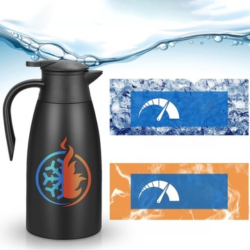 ТЕРМОС ВАКУУМНЫЙ ЧАЙНИК ИЗ НЕРЖАВЕЮЩЕЙ СТАЛИ 2Л