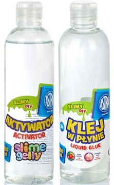 KLEJ w płynie + Aktywator Slime Gelly ASTRA 250ml