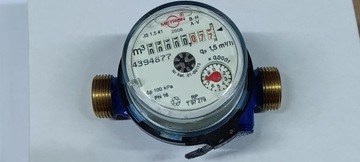 WODOMIERZ METRON 1/2' DN15 1,5 LEGALIZA. DO 2028