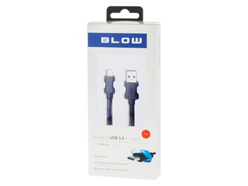 USB 3.0 Type C BLOW USB-C Кабель быстрой зарядки QC, 1 м