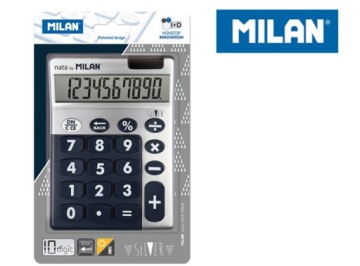 Калькулятор 10 поз. Сріблястий MILAN