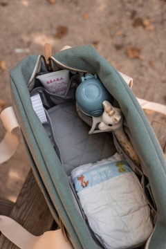 СУМКА ДЛЯ МАТЕРИ Paris Sage Green унисекс коврик BEABA