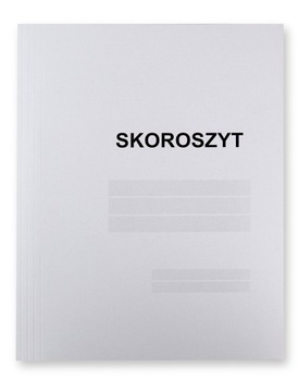 Skoroszyt A4 Kiel-Tech biały