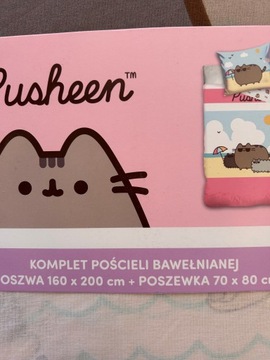 Komplet pościeli KOT PUSHEEN Carbotex 160 x 200