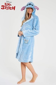 ЖЕНСКИЙ БАННЫЙ ХАЛАТ МЯГКИЙ НАРЯД DISNEY ПЛАТЬЕ С КАПЮШОНОМ DISNEY CUTE