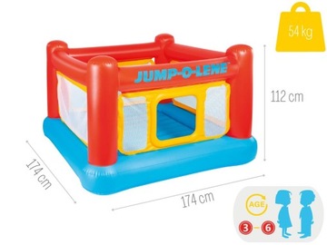 Надувной батут Jump-O-Lene Intex 48260 Castle МОДЕЛЬ 2024 г.
