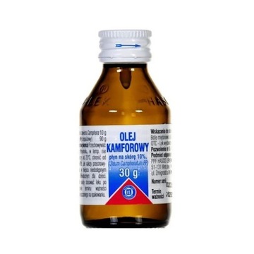 Olej kamforowy 10%, 30 g, Hasco-Lek