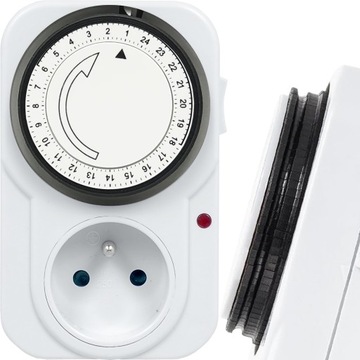 PROGRAMATOR WŁĄCZNIK WYŁĄCZNIK CZASOWY ANALOGOWY