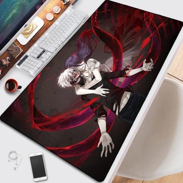 Коврик для мыши с индивидуальным HD-принтом в стиле аниме Tokyo Ghoul