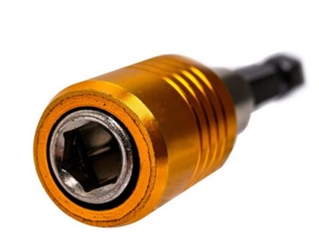 Магнитный держатель адаптера бит 1/4 дюйма, 60 мм, БЫСТРОЗЖИМНЫЙ