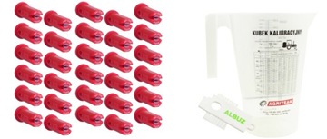 KOMPLET DYSZ NA BELKĘ 15M AVI 110 04 ALBUZ+GRATIS