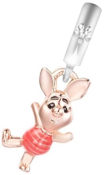 Charms Zawieszka Charms Srebro 925 Prosiaczek Charms Kubuś Puchatek Trusky