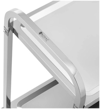 Тележка официанта с 2 полками 95х50 ROYAL RCSW-106