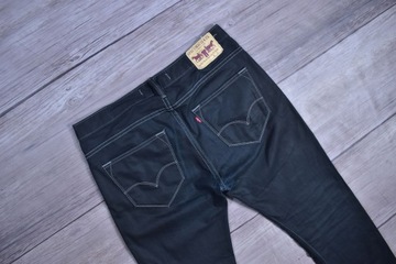 LEVIS 504 Męskie Spodnie Jeansowe Jeansy W34 L34