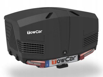 BOX NA HAK BAGAŻNIK KUFER Towbox V3 czarny LED