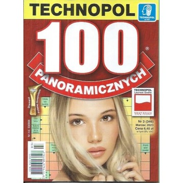 Krzyżówki 100 panoramicznych 3/2023 TECHNOPOL