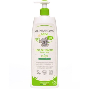 ALPHANOVA BEBE naturalne Mleczko do Mycia dzieci