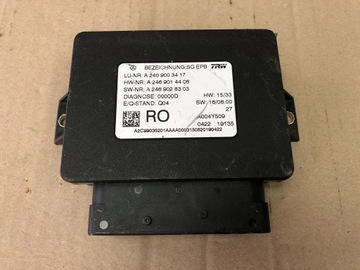 Moduł hamulca postojowego W246 A2469003417 Nowy